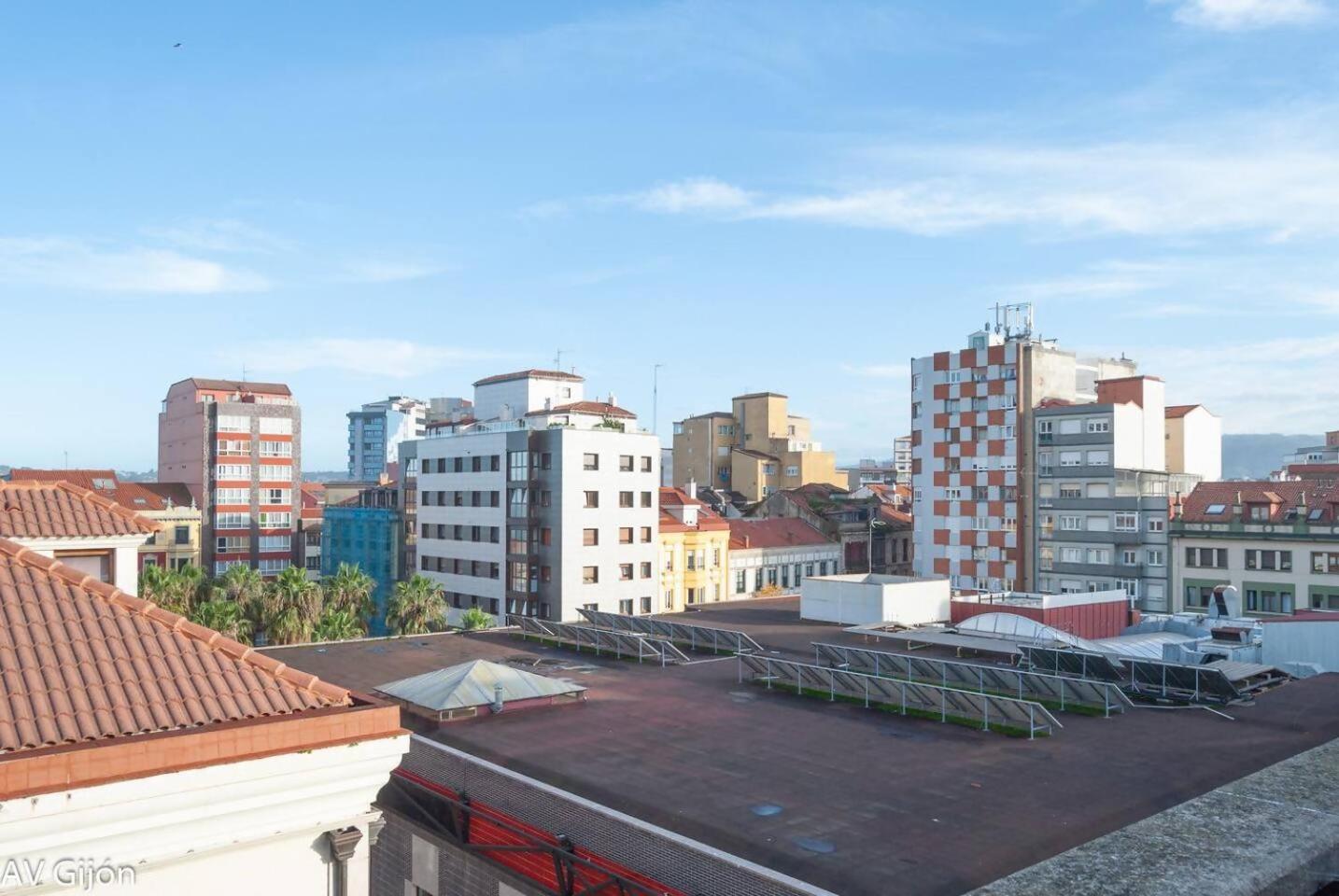 Appartamento Av Gijon San Agustin 12 Esterno foto